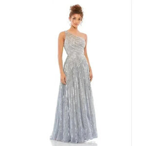 Mac Duggal One Shoulder Formal Gown